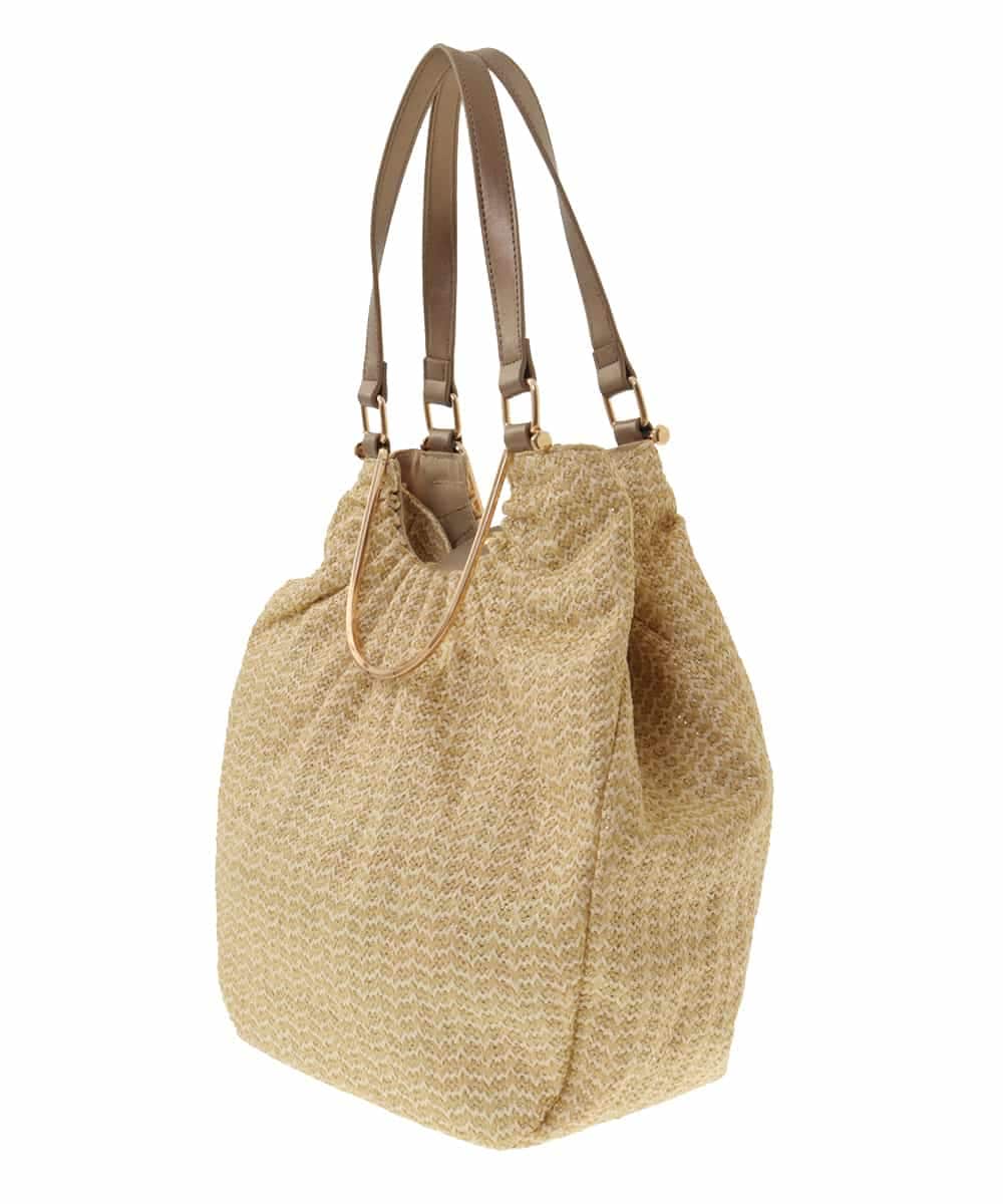 BPCGP31140 MK MICHEL KLEIN BAG(MK ミッシェルクラン バッグ) [3WAY]編みデザイントートバッグ ベージュ