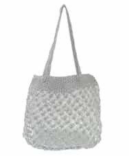 BPCGP33130 MK MICHEL KLEIN BAG(MK ミッシェルクラン バッグ) メタルメッシュシアーバッグ シルバー