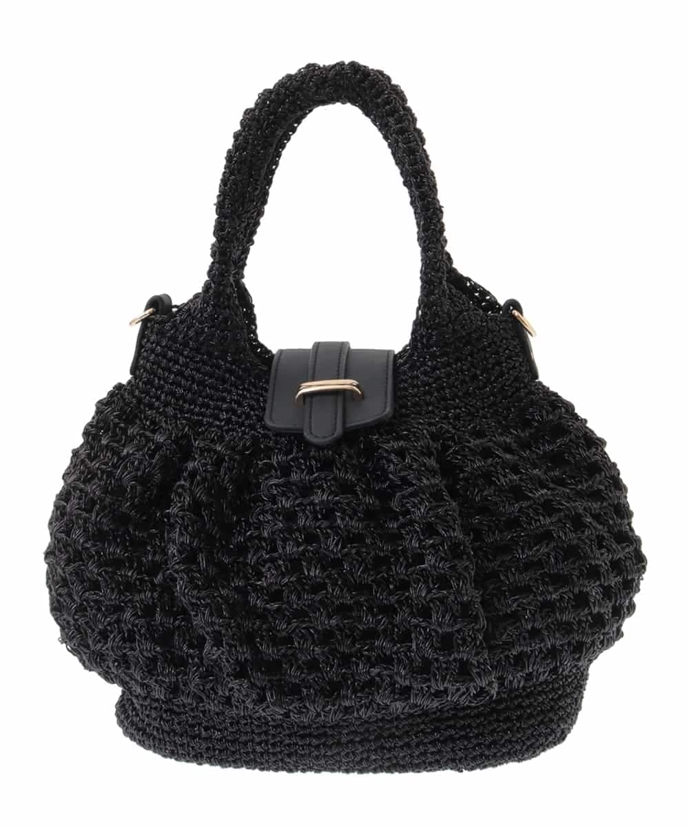BPCGP38130 MK MICHEL KLEIN BAG(MK ミッシェルクラン バッグ) [2WAY]メッシュラメトートバッグ ブラック