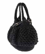 BPCGP38130 MK MICHEL KLEIN BAG(MK ミッシェルクラン バッグ) [2WAY]メッシュラメトートバッグ ブラック