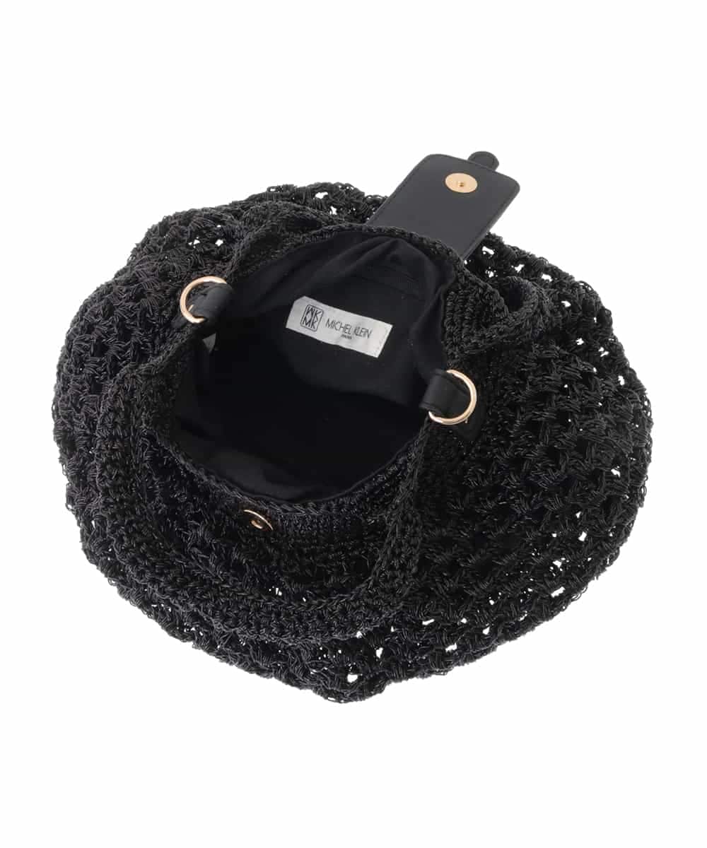 BPCGP38130 MK MICHEL KLEIN BAG(MK ミッシェルクラン バッグ) [2WAY]メッシュラメトートバッグ ブラック