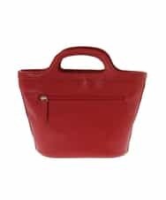 BPCGP53140 MK MICHEL KLEIN BAG(MK ミッシェルクラン バッグ) [3WAY]ラフィアミニバッグ レッド