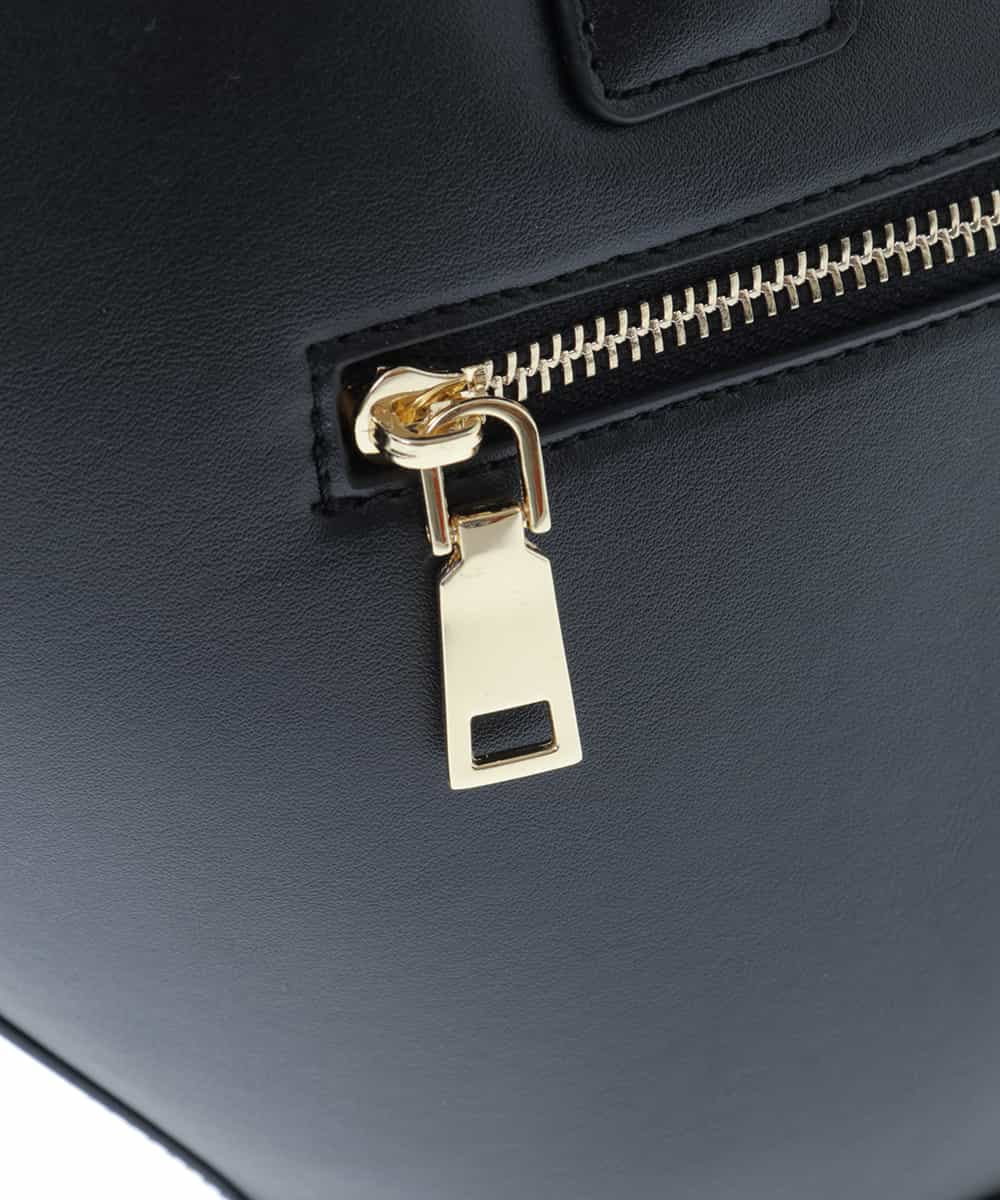 BPCGP54160 MK MICHEL KLEIN BAG(MK ミッシェルクラン バッグ) [インバッグ付き]扇型トートバッグ ブラック