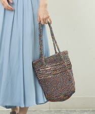 BPCGS32140 MK MICHEL KLEIN BAG(MK ミッシェルクラン バッグ) ラメカラーメッシュトートバッグ マルチ