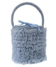 BPCGS44160 MK MICHEL KLEIN BAG(MK ミッシェルクラン バッグ) [300g以下の軽量]フリルリボンバッグ ピンク