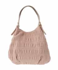 BPCJA71150 MK MICHEL KLEIN BAG(MK ミッシェルクラン バッグ) [2WAY]ギャザーデザインバッグ ピンク