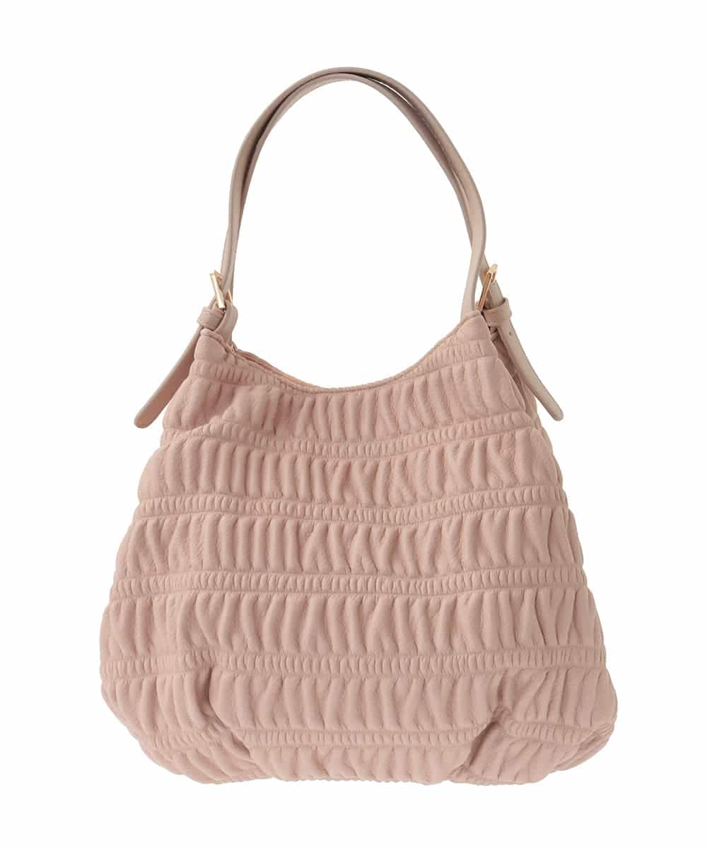 BPCJA71150 MK MICHEL KLEIN BAG(MK ミッシェルクラン バッグ) [2WAY]ギャザーデザインバッグ ピンク