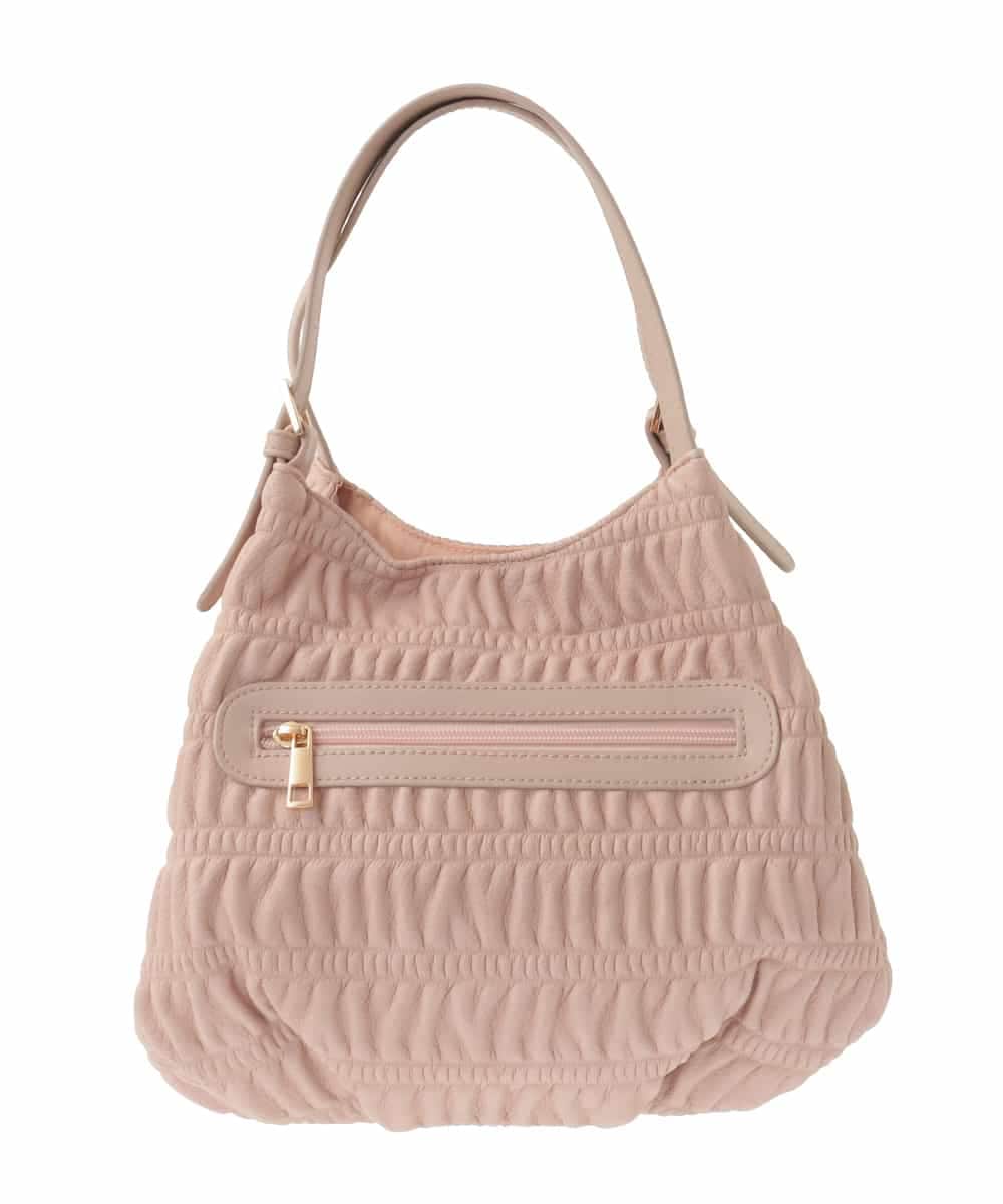 BPCJA71150 MK MICHEL KLEIN BAG(MK ミッシェルクラン バッグ) [2WAY]ギャザーデザインバッグ ピンク