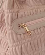 BPCJA71150 MK MICHEL KLEIN BAG(MK ミッシェルクラン バッグ) [2WAY]ギャザーデザインバッグ ピンク