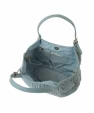 BPCJA71150 MK MICHEL KLEIN BAG(MK ミッシェルクラン バッグ) [2WAY]ギャザーデザインバッグ ピンク
