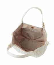 BPCJA71150 MK MICHEL KLEIN BAG(MK ミッシェルクラン バッグ) [2WAY]ギャザーデザインバッグ ピンク