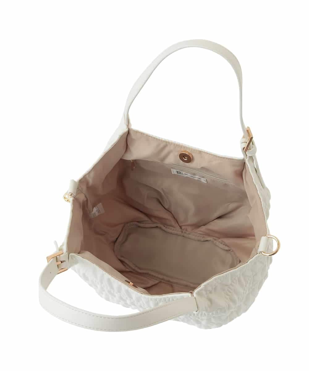 BPCJA71150 MK MICHEL KLEIN BAG(MK ミッシェルクラン バッグ) [2WAY]ギャザーデザインバッグ ピンク