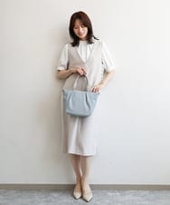 BPCJD62150 MK MICHEL KLEIN BAG(MK ミッシェルクラン バッグ) [2WAY/軽量]コンパクトオープンスクエアバッグ ブラック