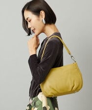 BPKAD01260 MK MICHEL KLEIN BAG(MK ミッシェルクラン バッグ) [2WAY]ギャザーポイントワンハンドルバッグ マスタード