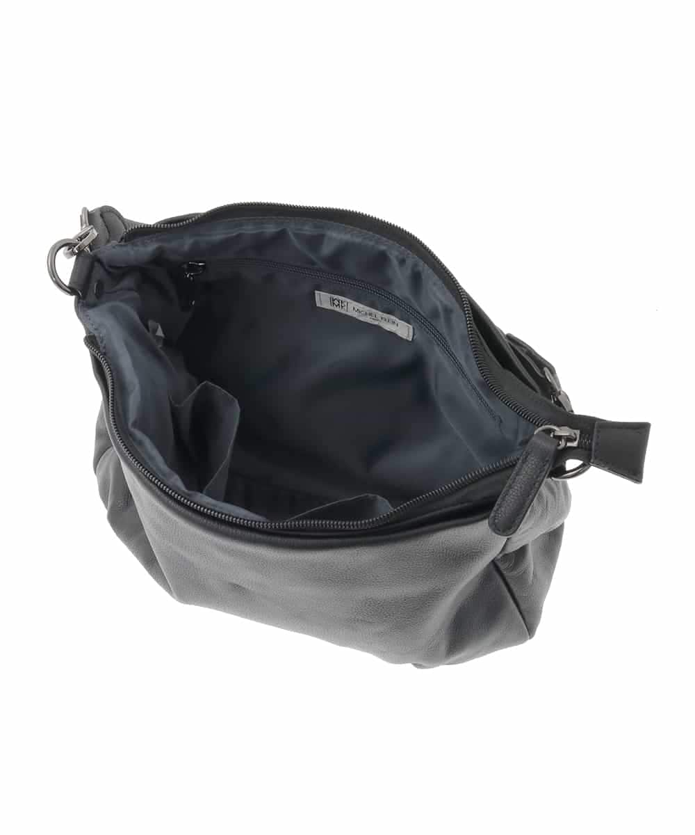 BPKAD01260 MK MICHEL KLEIN BAG(MK ミッシェルクラン バッグ) [2WAY]ギャザーポイントワンハンドルバッグ マスタード