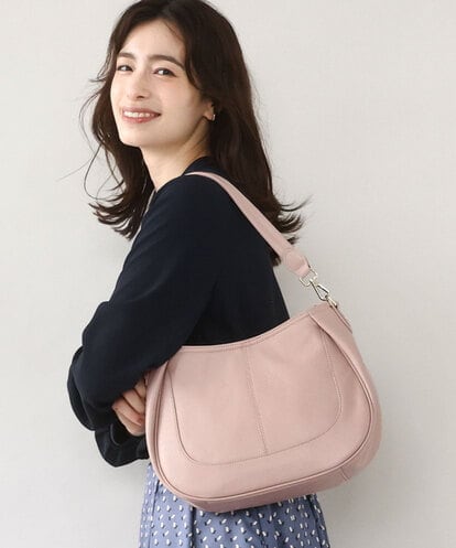 BPKAD27280 MK MICHEL KLEIN BAG [2WAY]ワンハンドルラウンドレザーバッグ