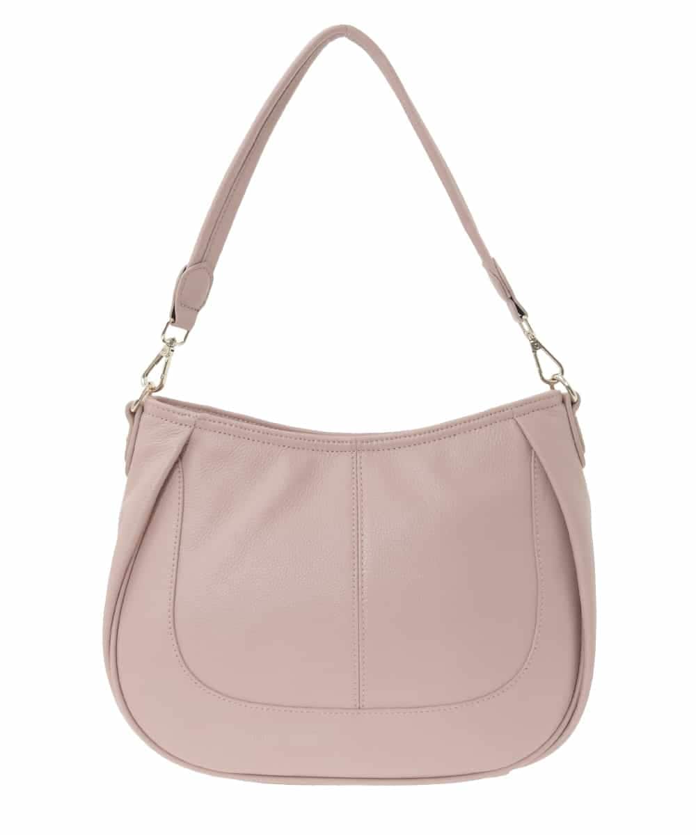 BPKAD27280 MK MICHEL KLEIN BAG(MK ミッシェルクラン バッグ) [2WAY]ワンハンドルラウンドレザーバッグ ピンク