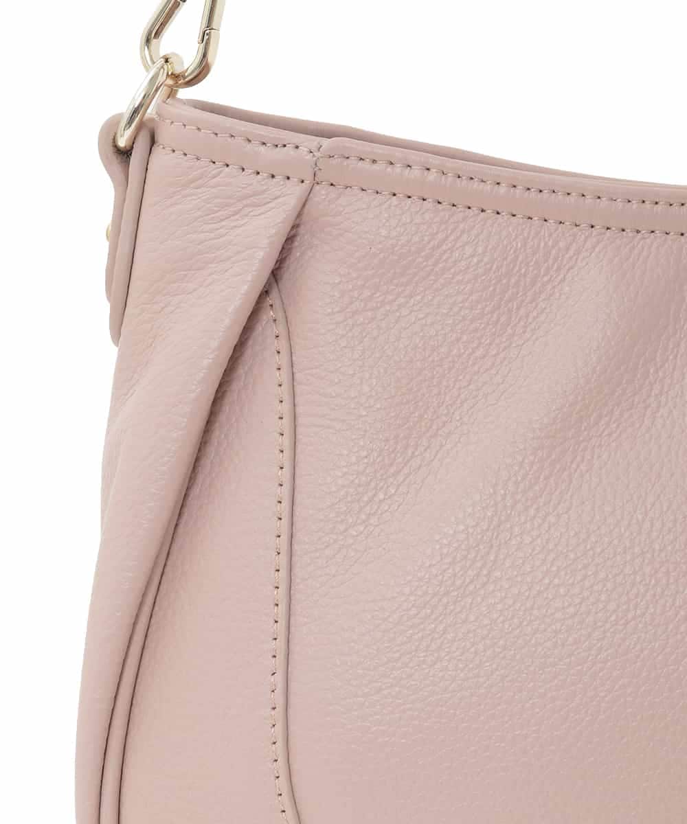 BPKAD27280 MK MICHEL KLEIN BAG(MK ミッシェルクラン バッグ) [2WAY]ワンハンドルラウンドレザーバッグ ピンク
