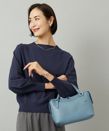 BPKAD31260 MK MICHEL KLEIN BAG [2WAY]カウレザーコンパクトトートバッグ