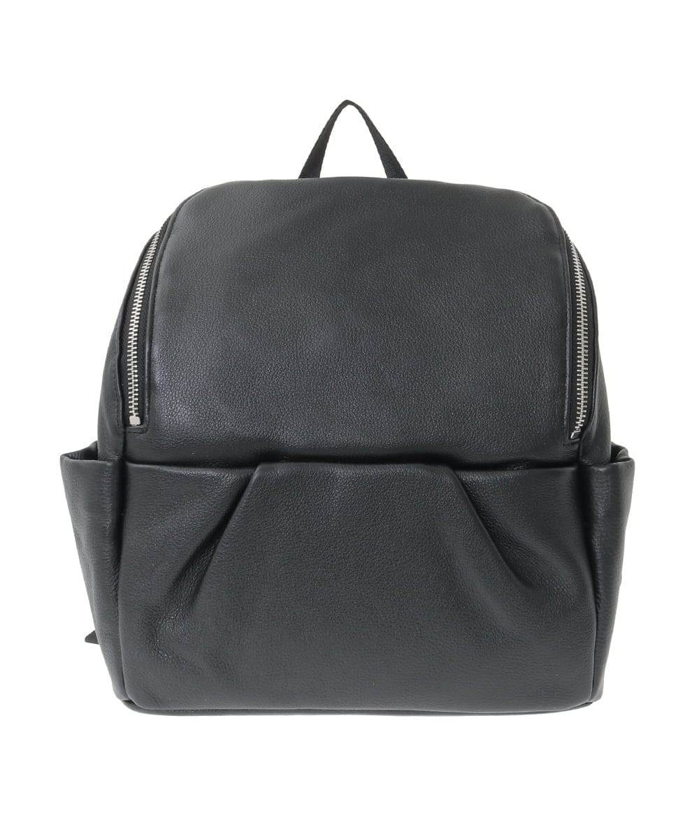 BPKAD84220 MK MICHEL KLEIN BAG(MK ミッシェルクラン バッグ) タックデザインカウレザーリュック ライトグレー