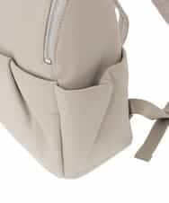 BPKAD84220 MK MICHEL KLEIN BAG(MK ミッシェルクラン バッグ) タックデザインカウレザーリュック ライトグレー