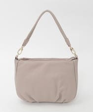BPKAG01260 MK MICHEL KLEIN BAG(MK ミッシェルクラン バッグ) [2WAY]ラウンドタック牛革ワンハンドルバッグ ブラック