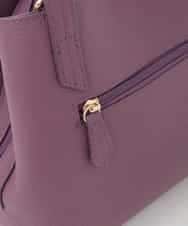 BPKAG06270 MK MICHEL KLEIN BAG(MK ミッシェルクラン バッグ) [2WAY]牛革コンパクトスクエアバッグ パープル