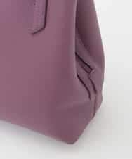 BPKAG06270 MK MICHEL KLEIN BAG(MK ミッシェルクラン バッグ) [2WAY]牛革コンパクトスクエアバッグ パープル