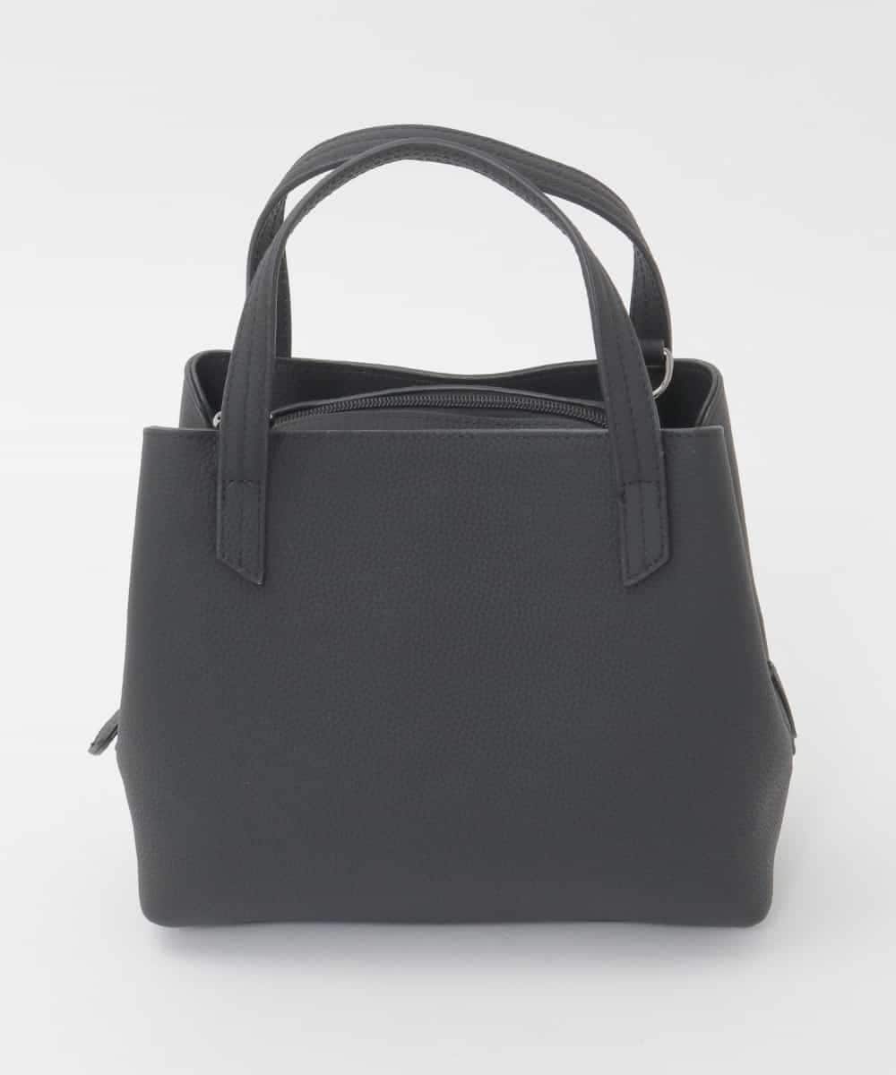 BPKAG06270 MK MICHEL KLEIN BAG(MK ミッシェルクラン バッグ) [2WAY]牛革コンパクトスクエアバッグ ブラック