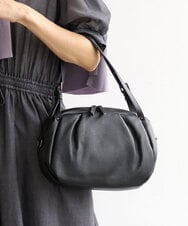 BPKAG09290 MK MICHEL KLEIN BAG(MK ミッシェルクラン バッグ) [2WAY]ベルトハンドルタックデザイントート ブラック