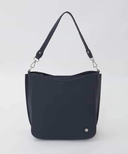 BPKAG20290 MK MICHEL KLEIN BAG [2WAY]切り替えデザイン牛革ショルダーバッグ