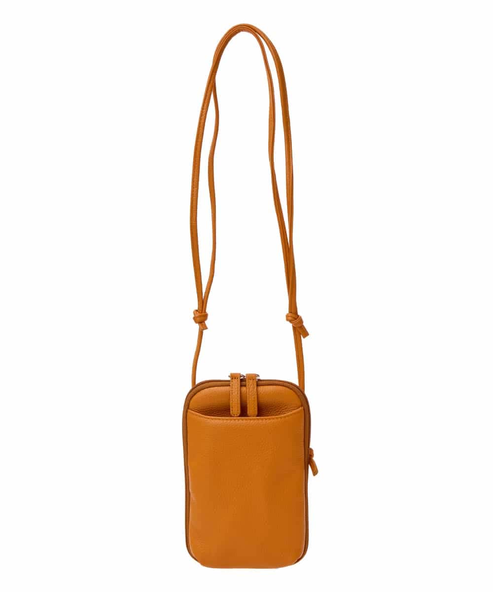 BPKAS30150 MK MICHEL KLEIN BAG(MK ミッシェルクラン バッグ) カウレザーウォレットミニショルダー マスタード