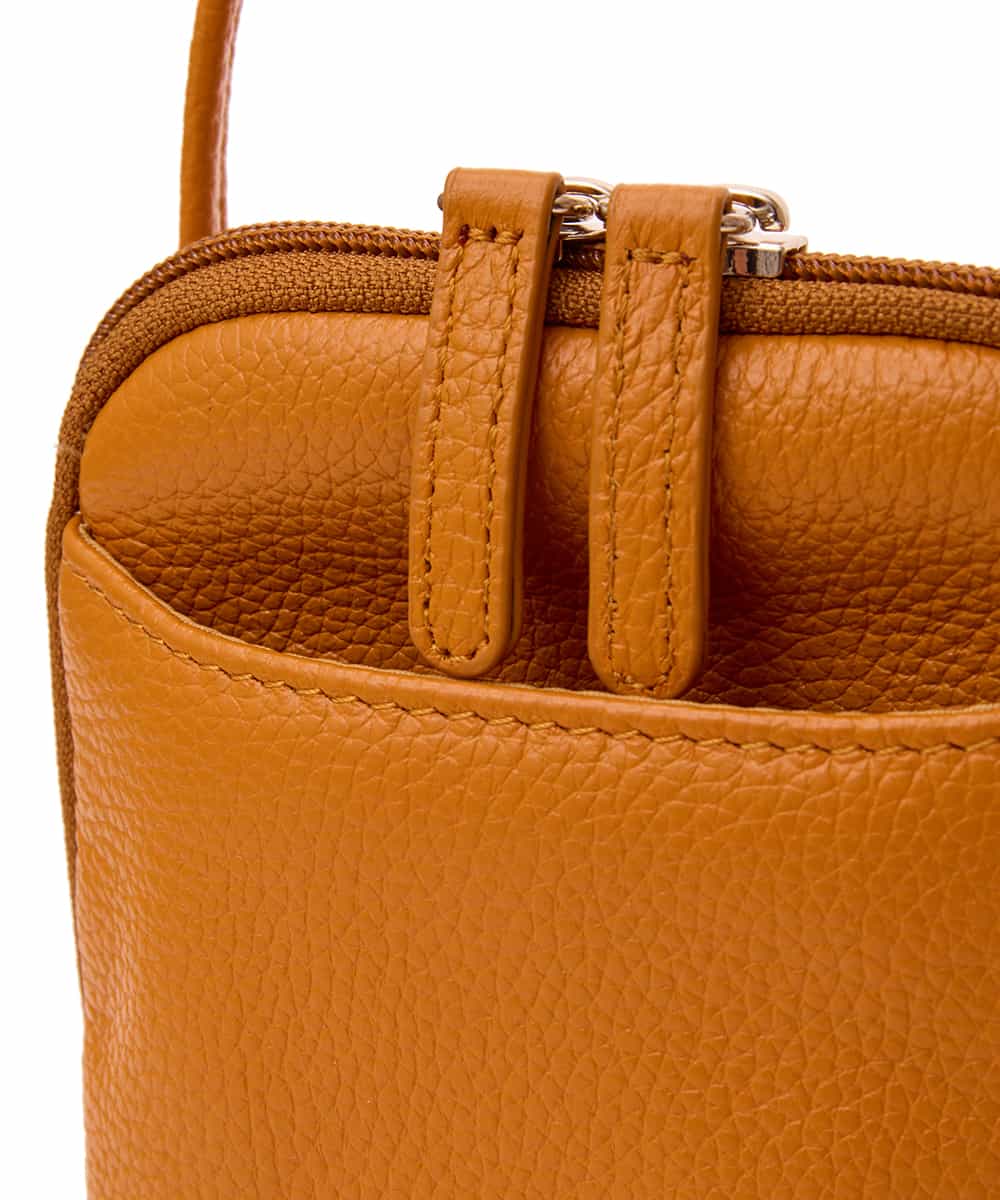 BPKAS30150 MK MICHEL KLEIN BAG(MK ミッシェルクラン バッグ) カウレザーウォレットミニショルダー ベージュ