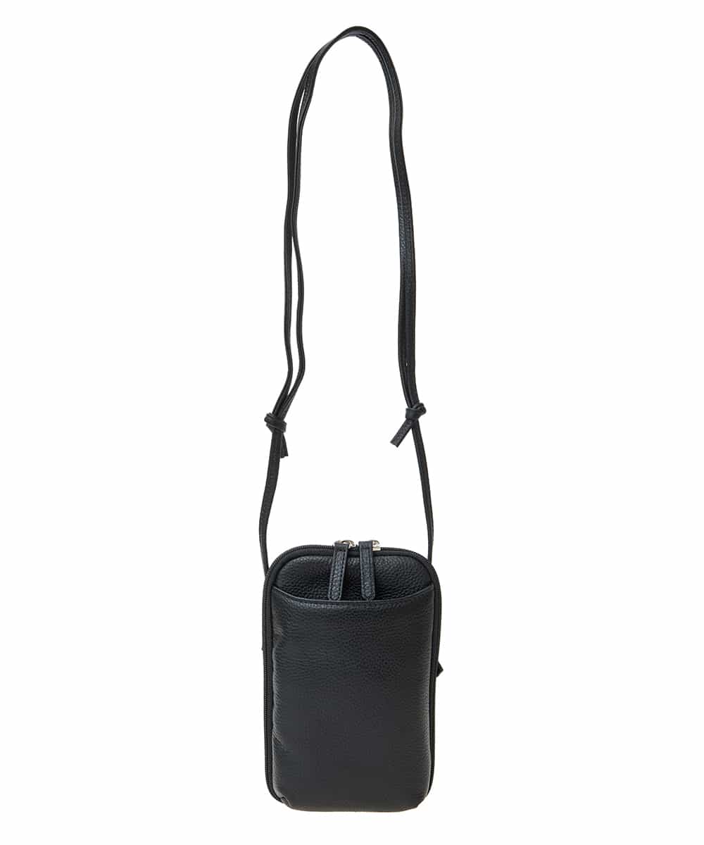 BPKAS30150 MK MICHEL KLEIN BAG(MK ミッシェルクラン バッグ) カウレザーウォレットミニショルダー ブラック