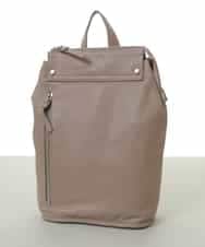 BPKAV02280 MK MICHEL KLEIN BAG(MK ミッシェルクラン バッグ) [A4収納可]レザースクエアデザインリュック ベージュ