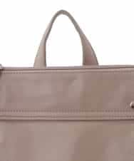 BPKAV02280 MK MICHEL KLEIN BAG(MK ミッシェルクラン バッグ) [A4収納可]レザースクエアデザインリュック ベージュ