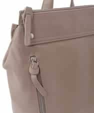 BPKAV02280 MK MICHEL KLEIN BAG(MK ミッシェルクラン バッグ) [A4収納可]レザースクエアデザインリュック ベージュ