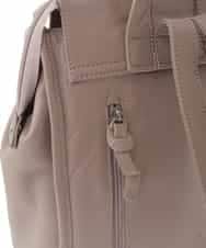 BPKAV02280 MK MICHEL KLEIN BAG(MK ミッシェルクラン バッグ) [A4収納可]レザースクエアデザインリュック ベージュ