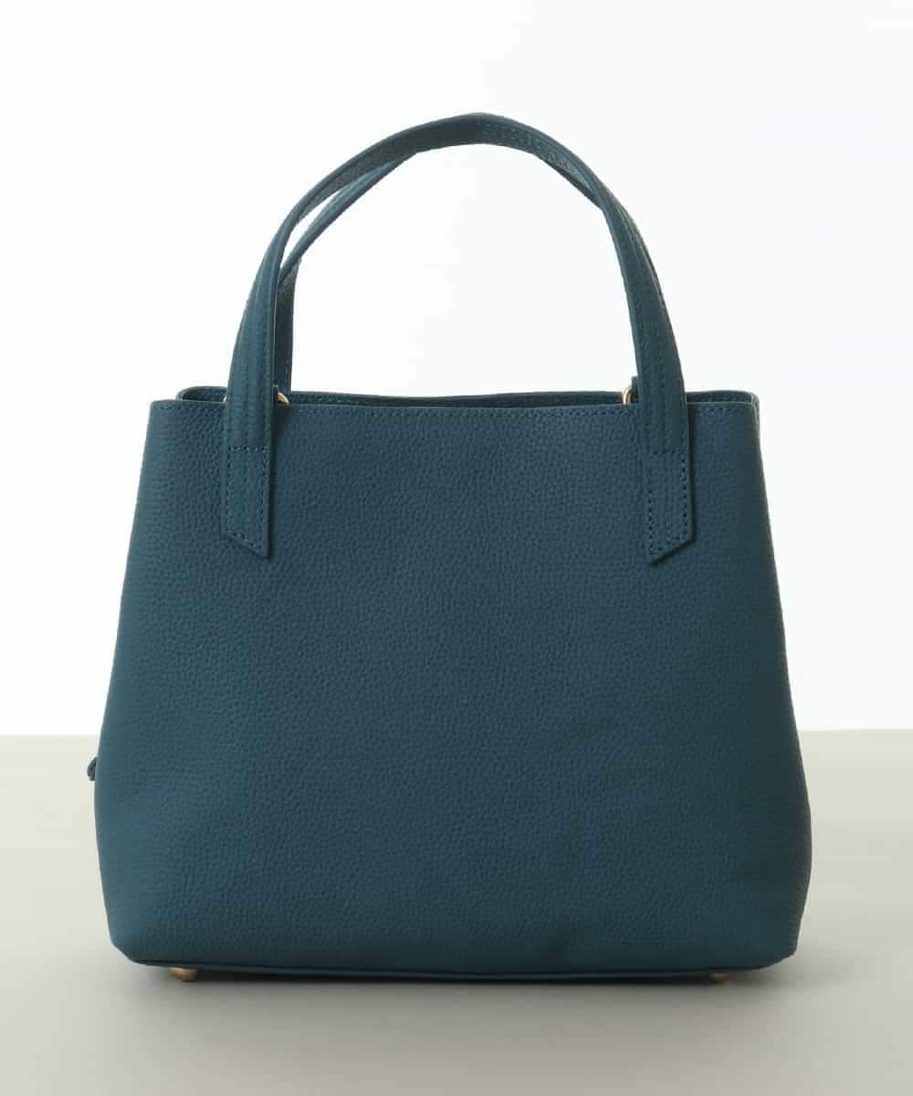 BPKGA06270 MK MICHEL KLEIN BAG(MK ミッシェルクラン バッグ) [2WAY]牛革コンパクトトートバッグ グリーン