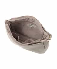 BPKGD01260 MK MICHEL KLEIN BAG(MK ミッシェルクラン バッグ) [2WAY]ギャザーポイント牛革ワンハンドルバッグ ライトグレー