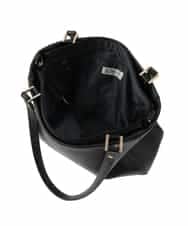 BPKGD04300 MK MICHEL KLEIN BAG(MK ミッシェルクラン バッグ) [2WAY/A4収納可]メタルポイント牛革トートバッグ ブラウン