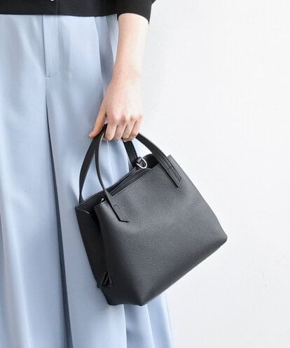 BPKGD06270 MK MICHEL KLEIN BAG [2WAY]牛革コンパクトトートバッグ