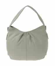 BPKGD28280 MK MICHEL KLEIN BAG(MK ミッシェルクラン バッグ) [2WAY]タックデザイン牛革ショルダーバッグ グリーン