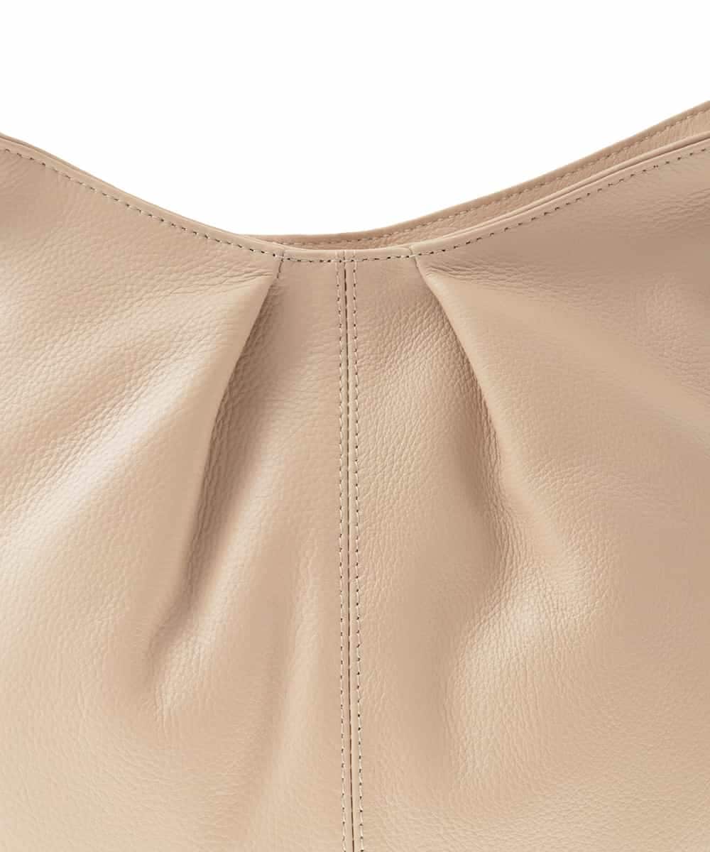 BPKGD28280 MK MICHEL KLEIN BAG(MK ミッシェルクラン バッグ) [2WAY]タックデザイン牛革ショルダーバッグ グリーン