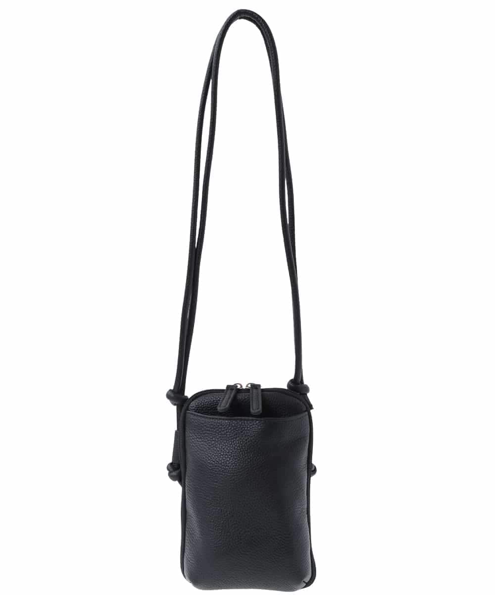 BPKGS30160 MK MICHEL KLEIN BAG(MK ミッシェルクラン バッグ) [軽量]牛革ウォレットショルダーバッグ ブラック