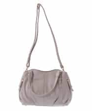 BPKGV03260 MK MICHEL KLEIN BAG(MK ミッシェルクラン バッグ) [2WAY]ベルトアクセントラウンドレザートートバッグ ピンク