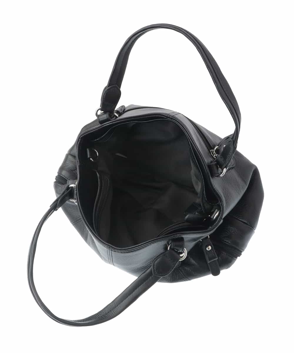 BPKGV03260 MK MICHEL KLEIN BAG(MK ミッシェルクラン バッグ) [2WAY]ベルトアクセントラウンドレザートートバッグ ピンク