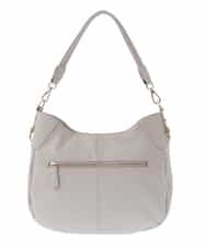BPKGV07260 MK MICHEL KLEIN BAG(MK ミッシェルクラン バッグ) 【2WAY】切り替えタックデザインハンドルバッグ ライトグレー