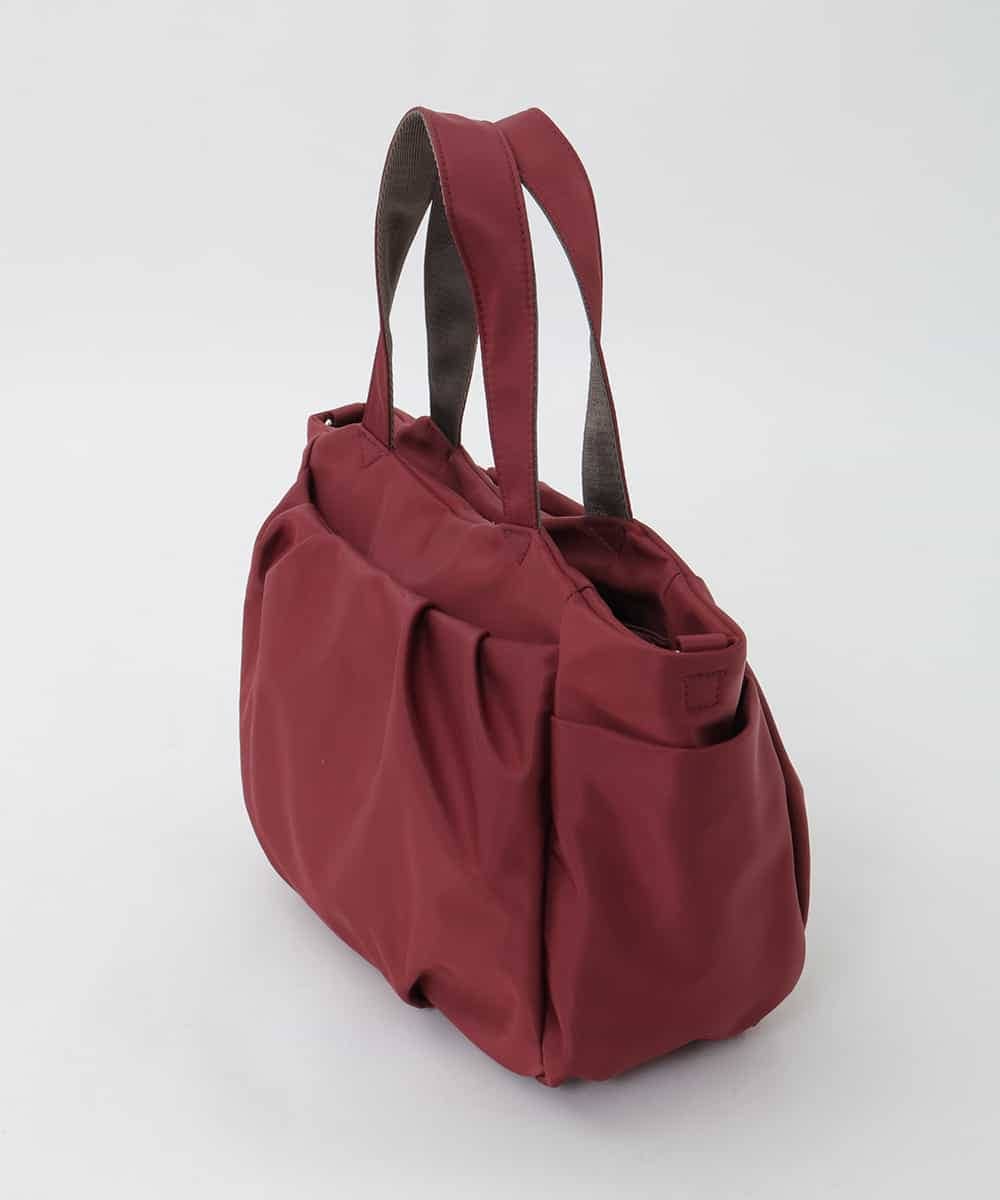 BPRAG31150 MK MICHEL KLEIN BAG(MK ミッシェルクラン バッグ) [2WAY]多機能ポケットタックデザインミニトート ボルドー