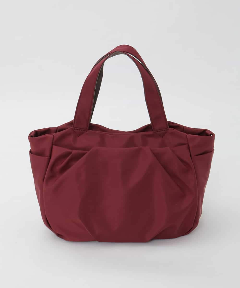 BPRAG31150 MK MICHEL KLEIN BAG(MK ミッシェルクラン バッグ) [2WAY]多機能ポケットタックデザインミニトート ボルドー